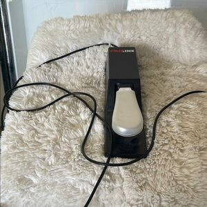 Black keyboard peddle it may need to be repaired internally but can be fixed